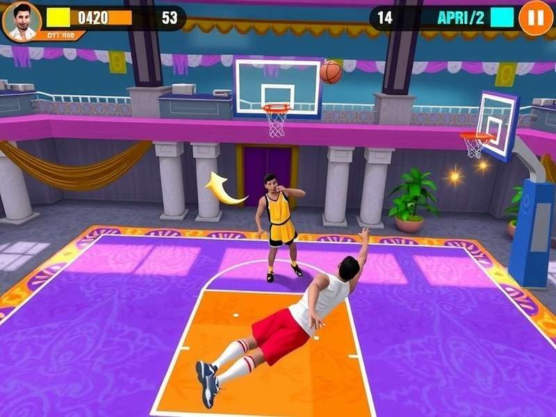 Basket Dunk Elite Gameplay Screenshot